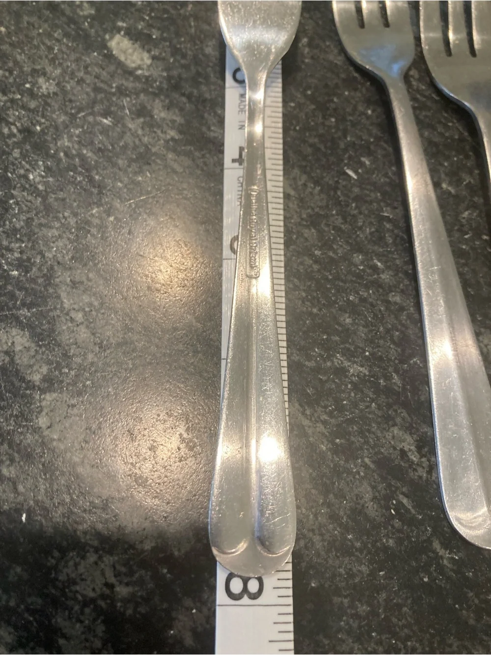 Set of 11 Qualite Royal Bristol Stainless Steel Fork Silver-7.5”-3 Prong